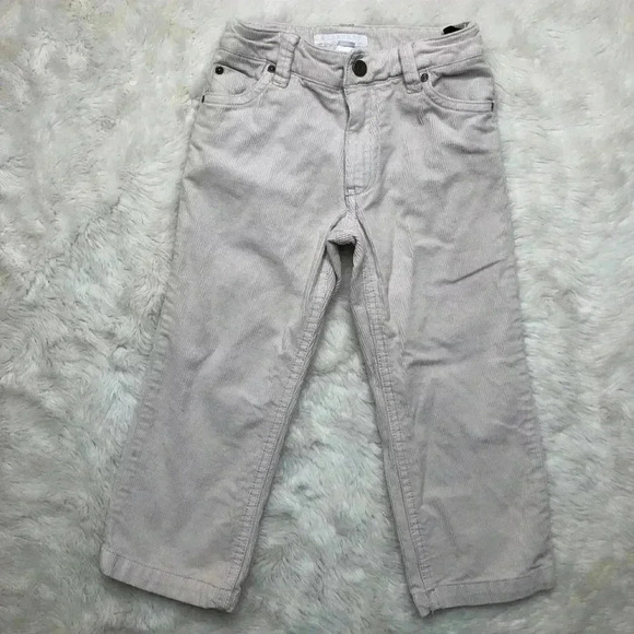 Burberry Corduroy Pants Cream  Size 3T - Picture 1 of 16